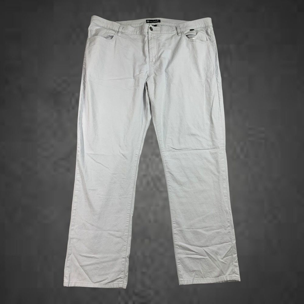 Travis Mathew Golf Pants Mens 40x30 Gray Trifecta 2.0 Performance 4-Way Stretch‎